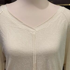 Knox Rose Cream Long Sleeve Top